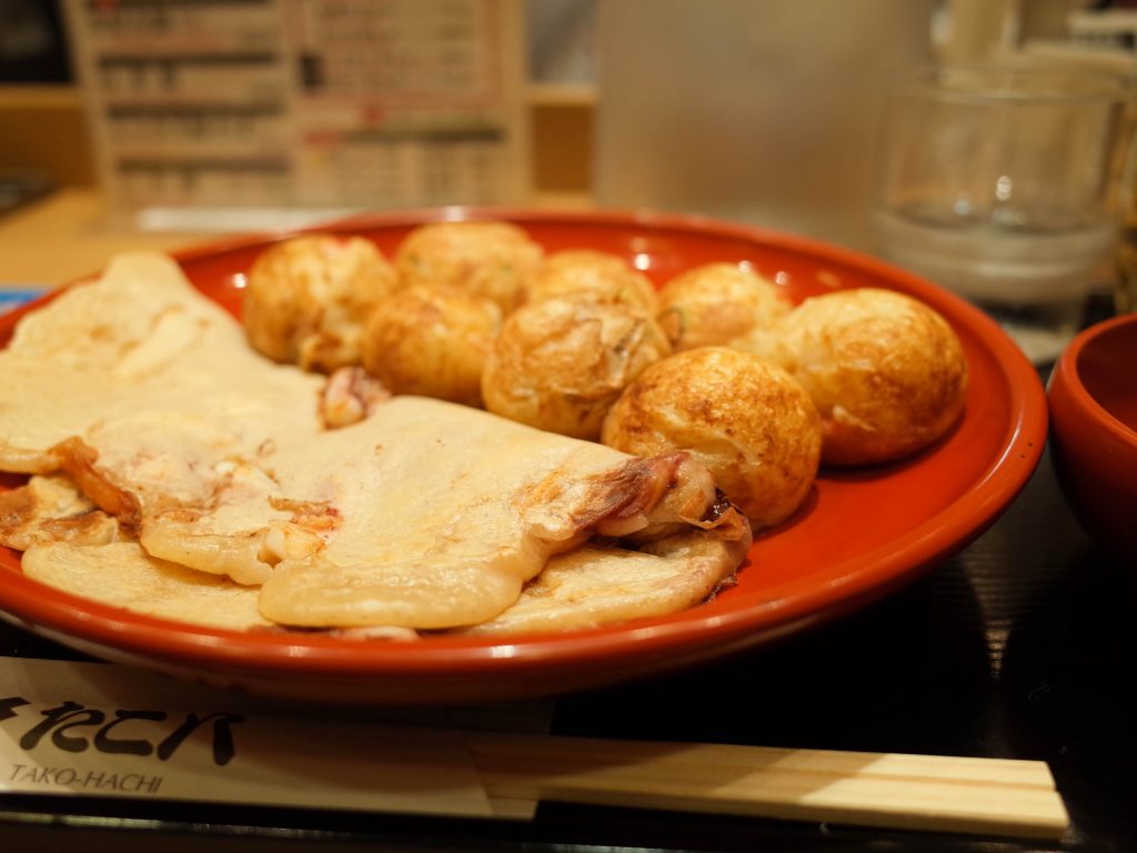 梅田 梅地下 たこ焼き たこ八 大阪