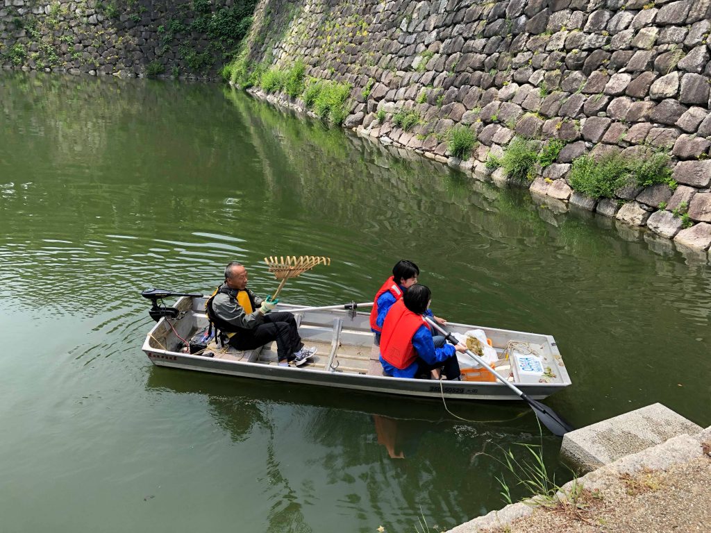 大阪城 大阪城トライアスロン お濠 水質浄化