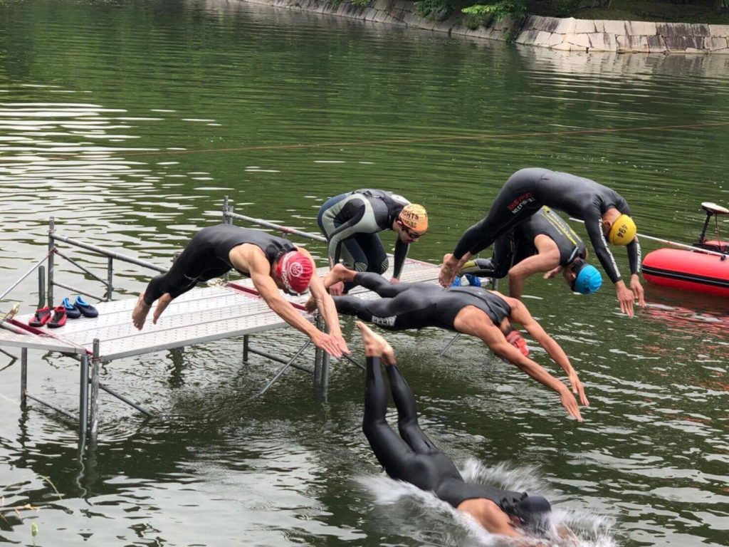 大阪城 大阪城トライアスロン お濠 水質浄化