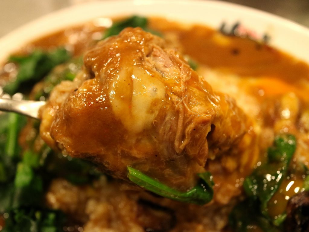 まんねんカレー、谷町四丁目、大阪、とんこつカレー