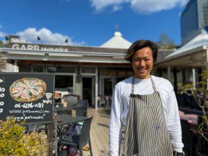 中之島公園の真ん中にあるリバーサイドカフェレストラン『GARB weeks』【テイクアウトOK】