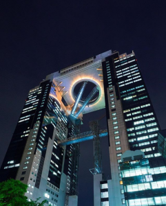 大阪上空を散歩!「梅田スカイビル・空中庭園展望台」